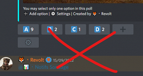 Ability to ping roles/users when creating a poll